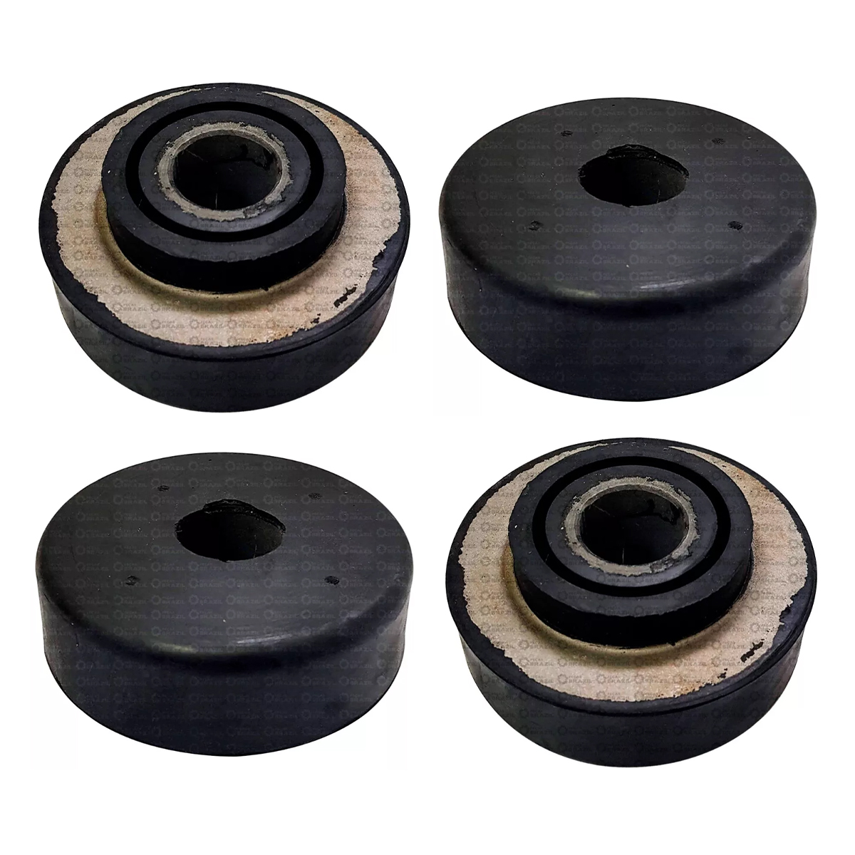 Kit c/ 4 Coxins De Borracha