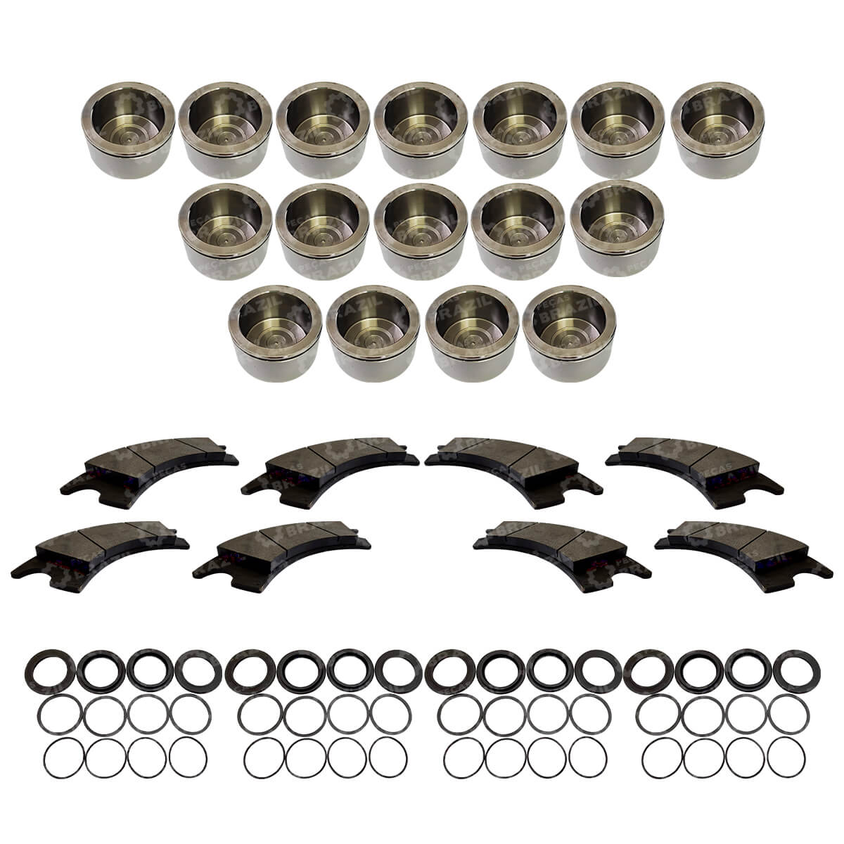 Kit Reparo P/4 Pinças de Freio CLG835