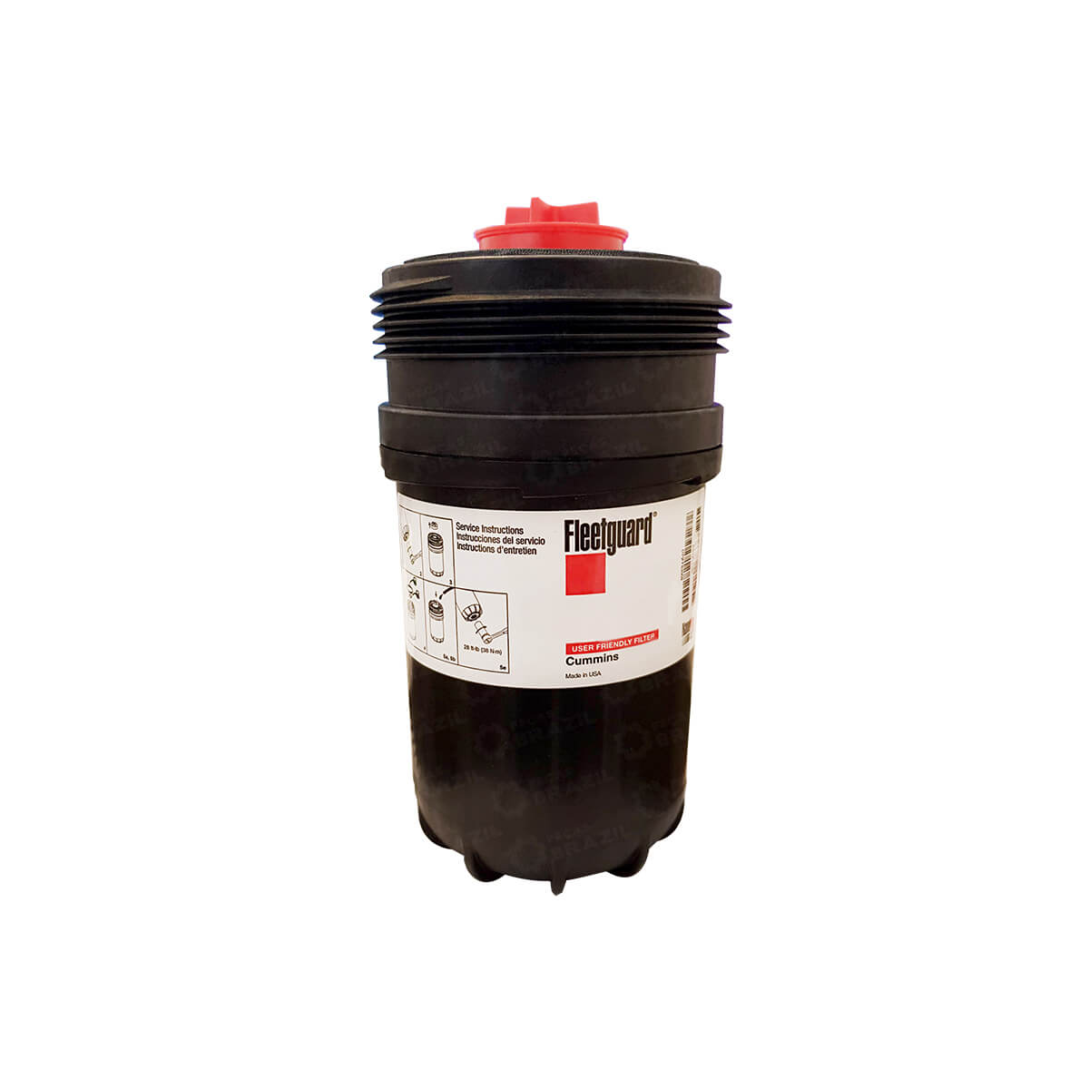 Filtro Secundario De Combustivel Escavade...