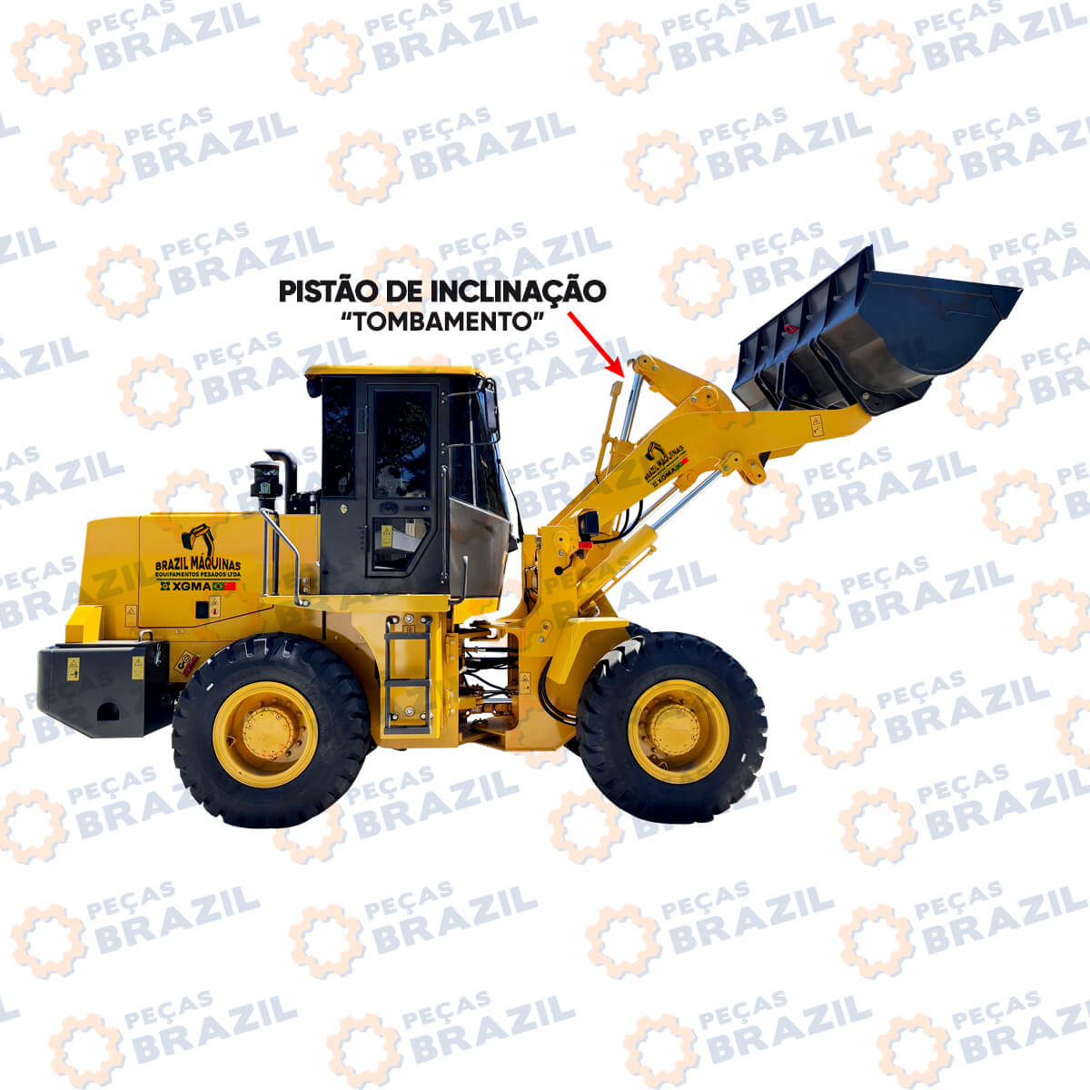 Kit Reparo Cilindro Inclinação