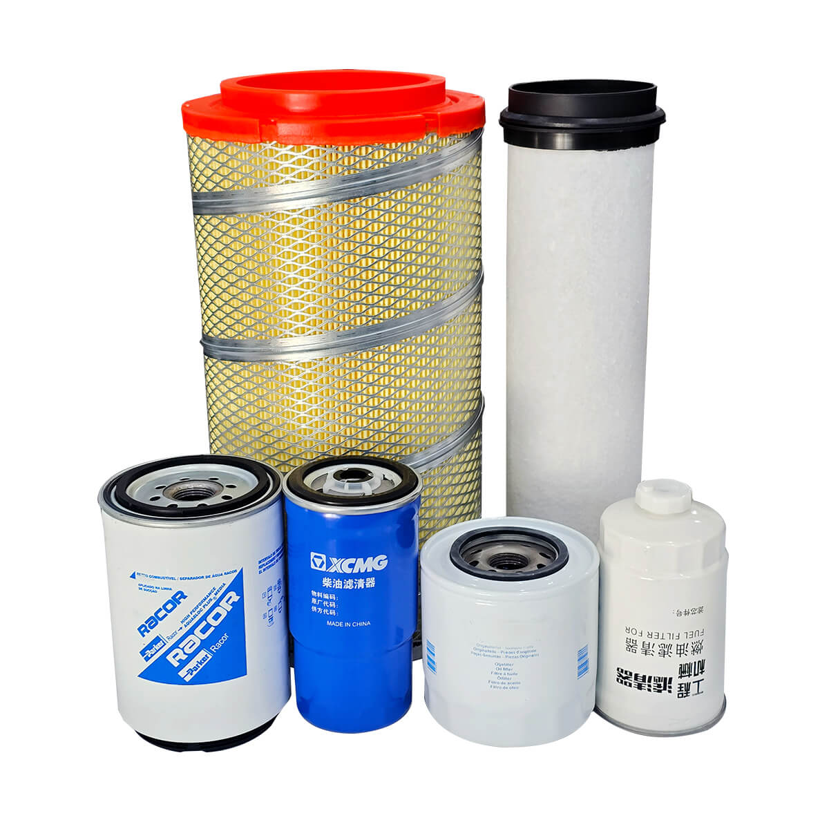 Kit Filtros Motor YTO XCMG LW180KV