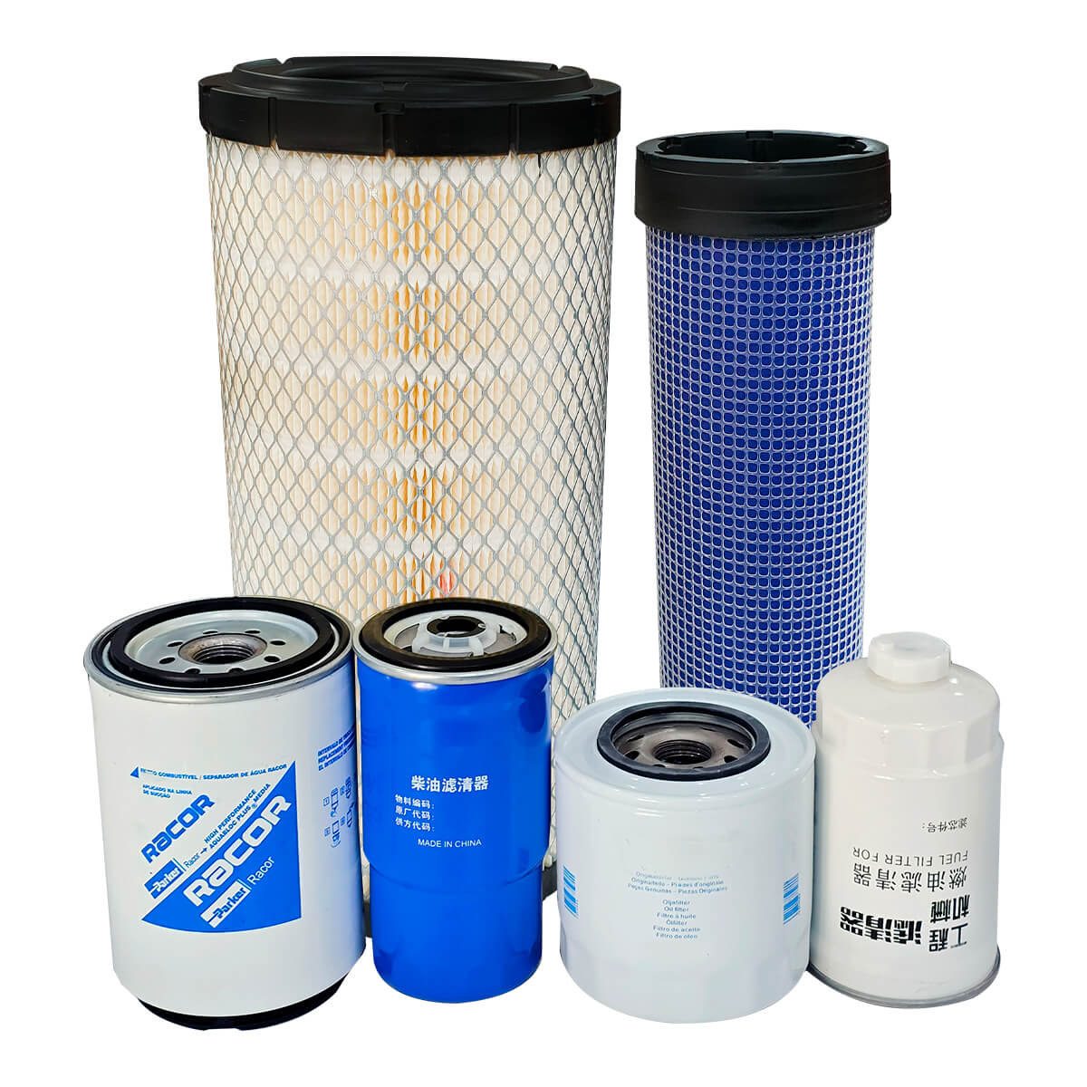 Kit Filtros Motor Trator YTO