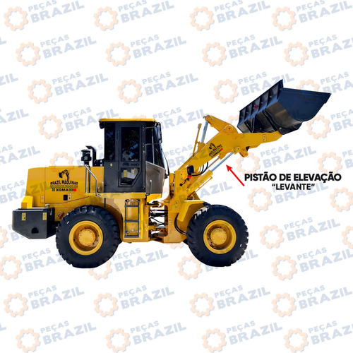 Kit Reparo Cilindro Elevacao Pa Carregade...