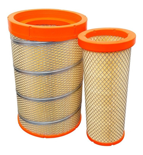 Kit Filtro Ar Liugong 856 Af26557 Af26558...